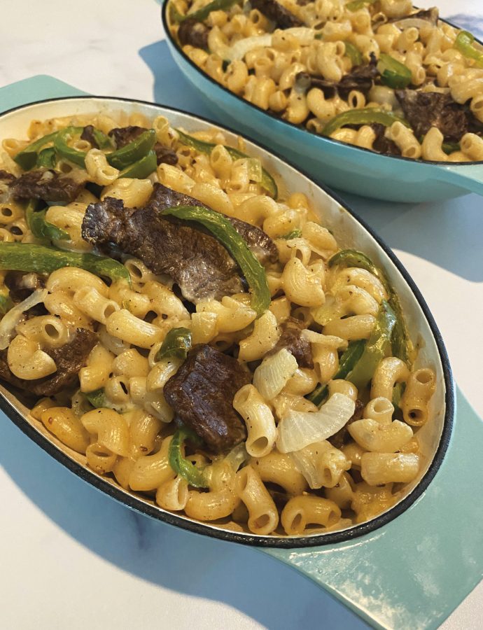 Philly Steak Mac and Cheese
